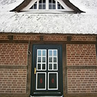 Haustür Detail Nachher