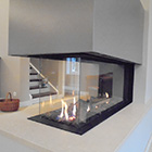 Gaskaminofen